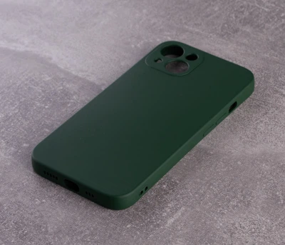 Чохол для iPhone 13 Soft Silicone Case Series Темно-зелений