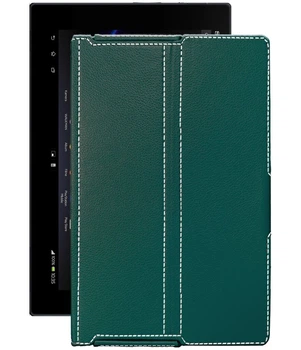 Чохол з екошкіри для планшету Sony Xperia Tablet Z2 SGP512 Тм. Бірюзовий