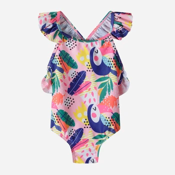 Детский слитный купальник для девочки Minoti 22swim16 42169JNR 116-122 см Разноцветный (5063025397376)