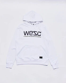 Худі wesc білий з принтом QOATJ803 L