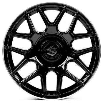 Литые диски Replica Suzuki (SZ2800) R17 W7.5 PCD5x139.7 ET10 DIA108.1 (gloss black lip polished)