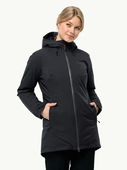 Куртка зимняя женская Jack Wolfskin Stirnberg Ins Jkt W 1115451-6000 XS Черная (4064993504804)