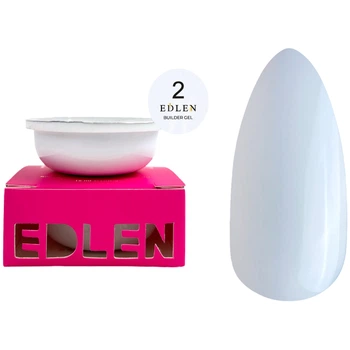 Моделюючий гель EDLEN Builder Gel №2 Змінний картридж 15 мл