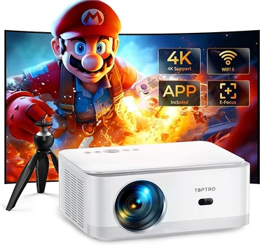 Мультимедийный проектор TOPTRO X6 Full HD 18000 Лм WiFi Bluetooth