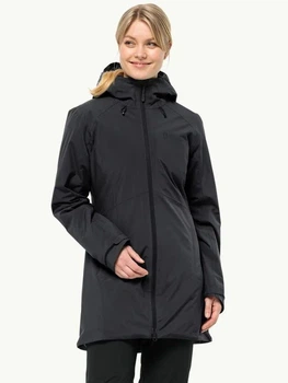 Куртка зимова жіноча Jack Wolfskin Heidelstein Ins Jkt W 1115681-6000 L Чорна (4064993509410)