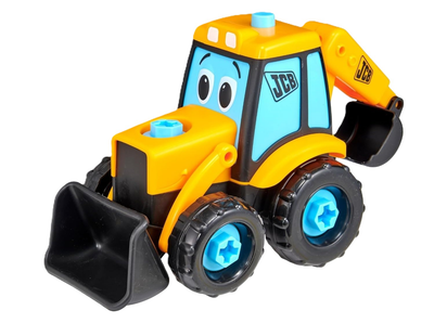 Zestaw Teamsterz Zbuduj Model koparko-ładowarki JCB + Narzędzia montażowe (5050841759518)