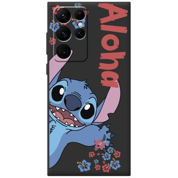 Силіконовий чохол BoxFace Samsung Galaxy S22 Ultra (S908) Гавайський гість Stich (44382-bk117)