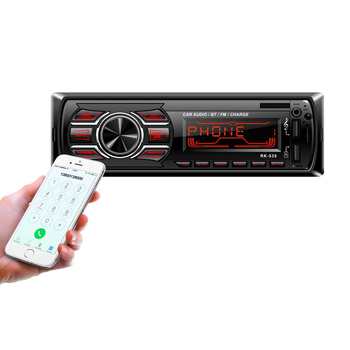 Автомагнітола 1DIN Bluetooth з RGB підсвічуванням і пультом управління 2422