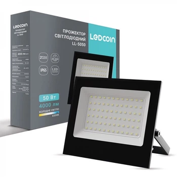 Світлодіодний прожектор Ledcoin LL-5050 50W 6500K