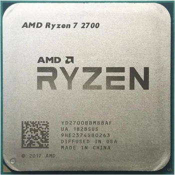 Процессор AMD AM4 Ryzen 7 2700 (3.4GHz 8 Core 16 Thread 65W) Refurbished Tray