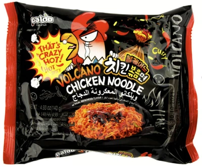 Локшина Paldo Volcano Chicken 140 г (648436101276)