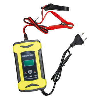 Заряджання для акумулятора Pulse repair charger 6A 12V Чорно-жовтий (1010830-Other)