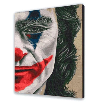 Картина по номерам с лаком ArtCraft "Джокер" 40*50 см 10317-AC