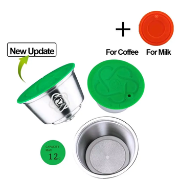 Многоразовые капсулы для nescafe dolce gusto для кофе и молока