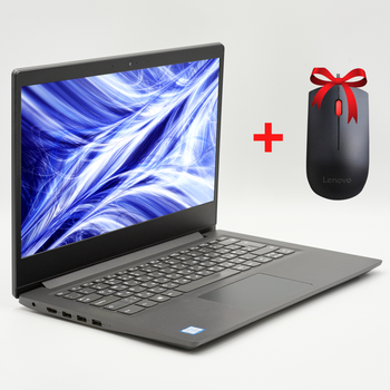 Ноутбук 14" Lenovo V14-IWL Intel Core i5-8265U RAM 8 ГБ SSD 256 ГБ Intel HD Graphics 620 (1193) Б/В + миша Lenovo у подарунок