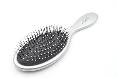 Щетка массажная для волос Beauty LUXURY HB-08-10 Металлик (сталь)