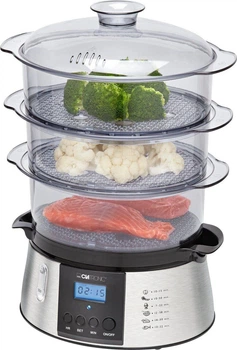 Пароварка Clatronic DG 3547 800 Вт Сірий