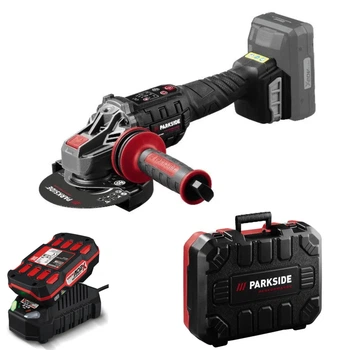 Безщіткова акумуляторна КШМ болгарка 125 мм Parkside Performance PWSAP 20 F6