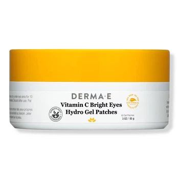Гидрогелевые патчи DERMA E, Vitamin C Bright Eyes Hydro Gel Patches, 60 Patches
