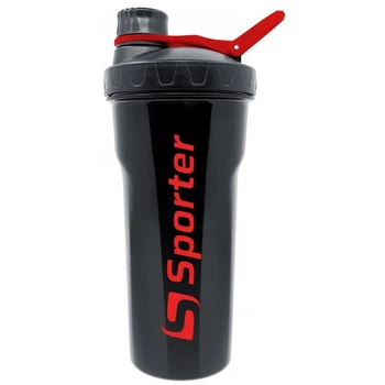 Шейкер Sporter Shaker KL-7014 - 700 мл- чорний з закруткою