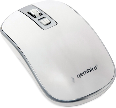 Мышь Gembird MUSW-4B-06-WS Wireless White-Silver
