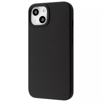 Чехол карбоновый Proove Carbon Kevlar Force Armor Case with MagSafe Magnetic Ring для Apple iPhone 13 Black