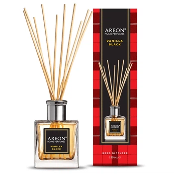 Аромадиффузор Areon Home Perfumes Tartan Vanilla Black 150ml, HST02