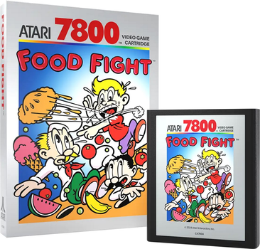 Гра Atari 2600+ Food Fight (Картридж) (4020628584238)