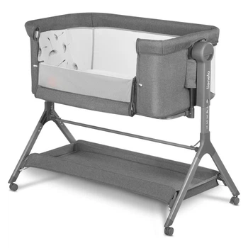 Кроватка детская 3 в 1 Lionelo LEONIE PLUS GREY STONE