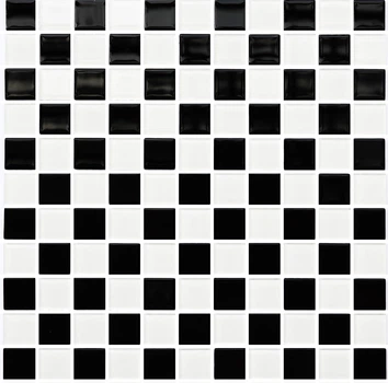 Мозаика Котто GM 4002 CC Black-White 300x300x4 за 1 ШТ
