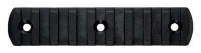 Планка DLG Tactical (DLG-112) для M-LOK, профиль Picatinny/Weaver (9 слотов) черная