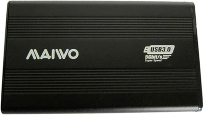 Внешний карман Maiwo для HDD 2.5" SATA USB 3.0 Black (K2501A-U3S)