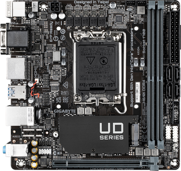 Материнская плата Gigabyte H610I DDR4 (s1700, Intel H610, PCI-Ex16) (4719331834562)
