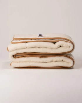 Одеяло Woollen 160х200 с шерсти Мериноса (Со сертификатом Woolmark) , Всесезонная