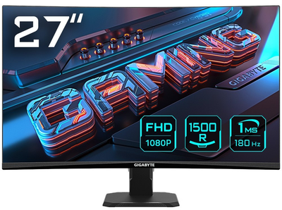Монитор 27" Gigabyte GS27FC EK1 Black