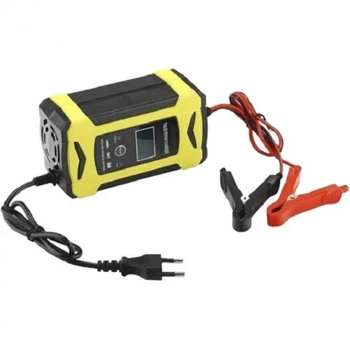 Зарядное устройство для аккумулятора 12V 6A универсальное для авто и мото до 100 Ач