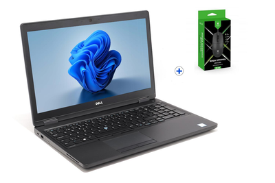 БВ Ноутбук Dell Latitude 5580 | RAM 16 ГБ | SSD 512 ГБ | Windows 10 Pro | Microsoft Office | Миша Vinga MS-110 Black у Подарунок
