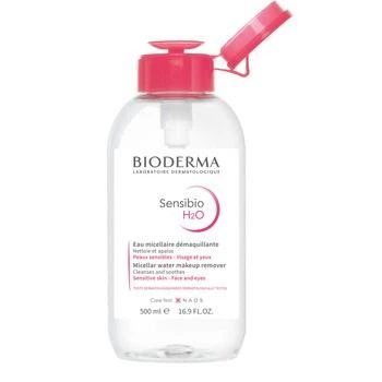 Міцелярний лосьйон Bioderma Sensibio H2O Micellaire Solution з помпою 500 мл