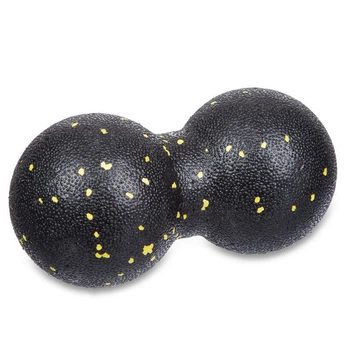 Мяч массажный двойной 16 х 5 см для МФР и самомассажа Duoball Zelart FI-1729