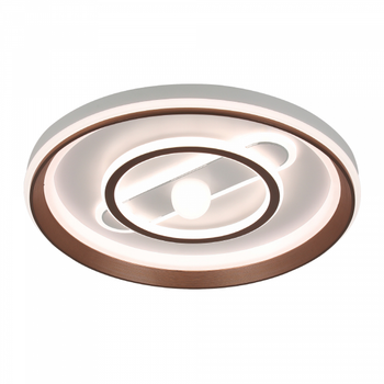 LED люстра функциональная 52W VIDEX DECORA (2700K /4000K /6000K) с пультом VL-CLD-996-CF