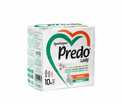 Гігієнічні прокладки dr.Clinic з крильцями Predo Lady Normal 5