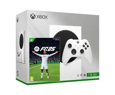 Игровая консоль Microsoft Xbox Series S 1Tb White + EA SPORTS FC 25 (русская версия)