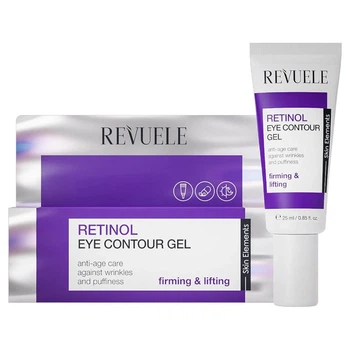 Гель для контуру очей REVUELE Retinol, 25 мл