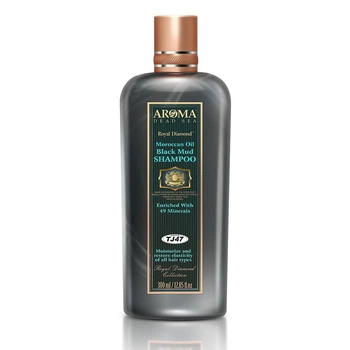 Шампунь з чорною гряззю та аргановою олією Aroma Dead Sea 380 мл
