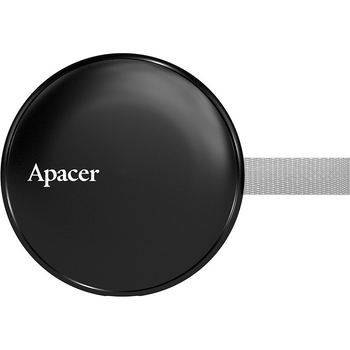 Накопитель внешний SSD USB 512GB Apacer Magnetic Portable AS725 Black (AP512GAS725B-1) Store