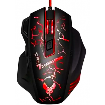 Миша ігрова USB дротова RGB-підсвітка Gaming mouse IX7