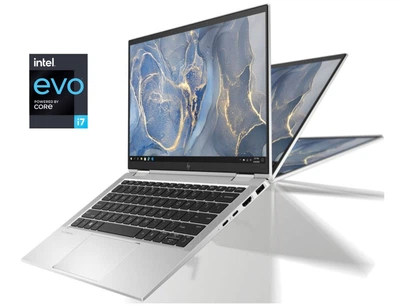 Ультрабук-трансформер HP EliteBook x360 1030 G8 / 13.3" (1920x1080) IPS Touch / Intel Core i7-1185G7 (4 (8) ядра по 1.2 - 4.8 GHz) / 16 GB DDR4 / 512 GB SSD / Intel Iris Xe Graphics / WebCam б/у