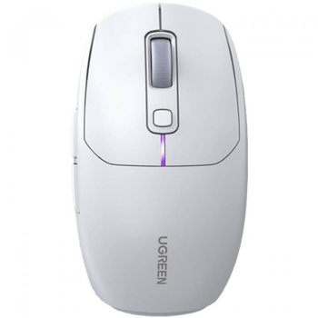 Мышка UGREEN MU103 2.4GHz Wireless + Bluetooth, 5000dpi., 6кн. White (15629)