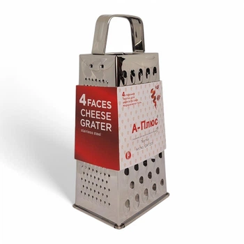 Терка четырехсторонняя кухонная A-Plus GR1205 Grater 9" Пирамида из нержавеющей стали