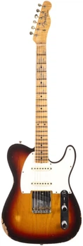 Электрогитара Fender Custom Shop Limited Hotshot Telecaster Relic Chocolate 3 Tone Sunburst
